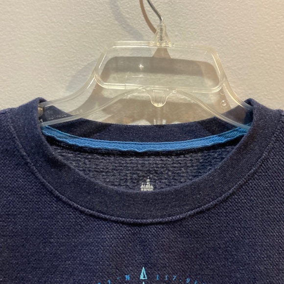 Disneyland Discover The Magic Blue Compass Crewneck Pullover Sweater Small - Picture 2 of 10